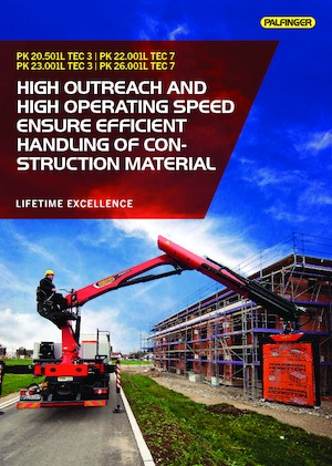 Grues de chargement hydrauliques Palfinger PK 23.001L TEC 3 C