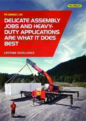 Grues de chargement hydrauliques Palfinger PK 200002 L-SH G