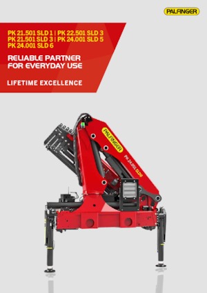 Grues de chargement hydrauliques Palfinger PK 21.501 SLD 3 B
