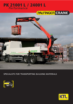 Grues de chargement hydrauliques Palfinger PK 24001 LB 4  HPLS