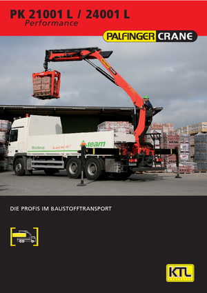 Grues de chargement hydrauliques Palfinger PK 24001 LB 4  HPLS