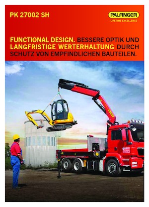 Grues de chargement hydrauliques Palfinger PK 27002 SH C