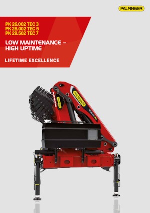 Grues de chargement hydrauliques Palfinger PK 28.002 TEC 5 F