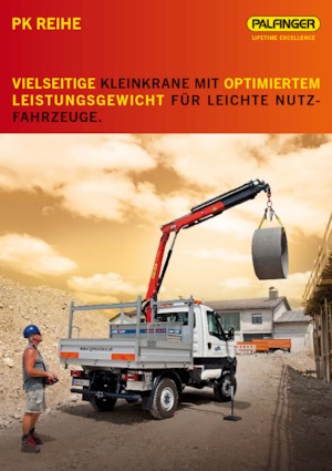 Grues de chargement hydrauliques Palfinger PK 2900 A