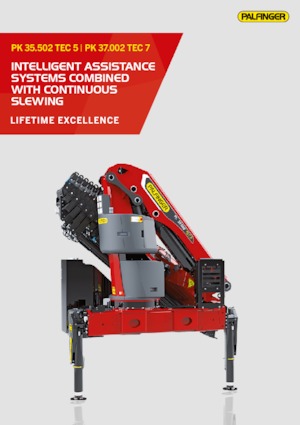 Grues de chargement hydrauliques Palfinger PK 37.002 TEC 7 A