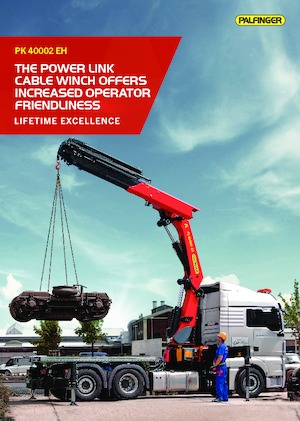 Grues de chargement hydrauliques Palfinger PK 40002 EH G
