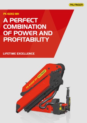 Grues de chargement hydrauliques Palfinger PK 41002 MH C