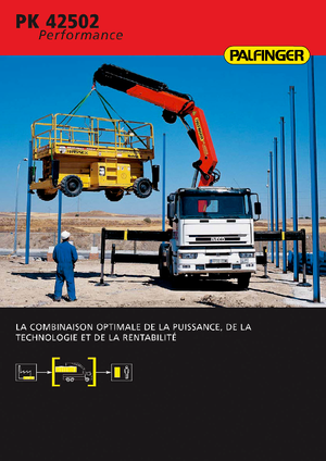 Grues de chargement hydrauliques Palfinger PK 42502 HPLS B