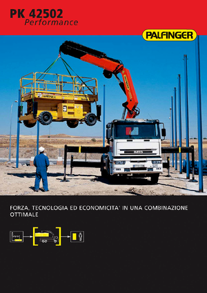 Grues de chargement hydrauliques Palfinger PK 42502 HPLS B
