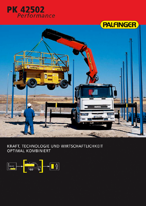 Grues de chargement hydrauliques Palfinger PK 42502 HPLS B