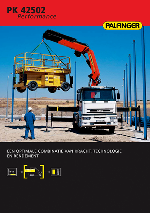 Grues de chargement hydrauliques Palfinger PK 42502 HPLS B