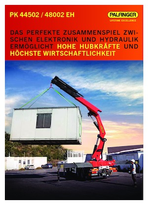 Grues de chargement hydrauliques Palfinger PK 48002 EH B