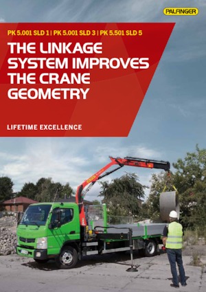 Grues de chargement hydrauliques Palfinger PK 5.001 SLD 3 C