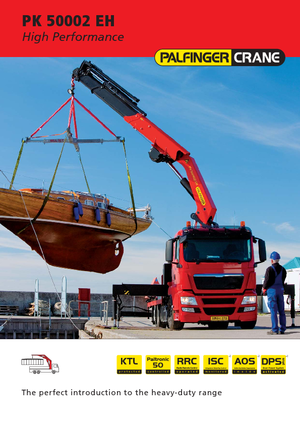 Grues de chargement hydrauliques Palfinger PK 50002 EH G