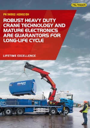 Grues de chargement hydrauliques Palfinger PK 56502 A