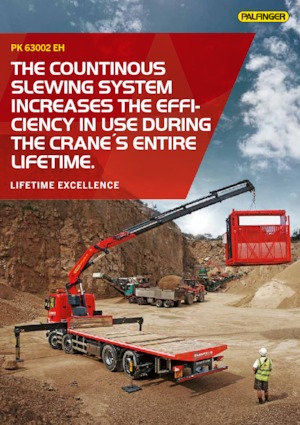 Grues de chargement hydrauliques Palfinger PK 63002 EH B
