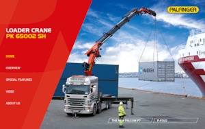 Grues de chargement hydrauliques Palfinger PK 65002 SH A