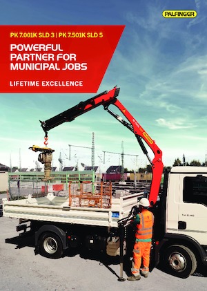 Grues de chargement hydrauliques Palfinger PK 7.501K SLD 5