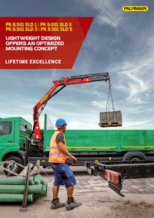 Grues de chargement hydrauliques Palfinger PK 8.501 SLD 1 C