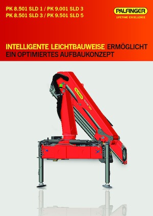 Grues de chargement hydrauliques Palfinger PK 8.501 SLD 3 B