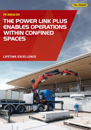 Grues de chargement hydrauliques Palfinger PK 88002 EH H