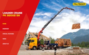 Grues de chargement hydrauliques Palfinger PK 92002 SH F