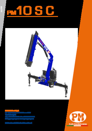 Grues de chargement hydrauliques PM PM 10 S C