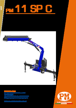 Grues de chargement hydrauliques PM PM 11 SP C