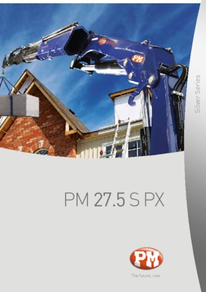 Grues de chargement hydrauliques PM PM 27.5 S PX