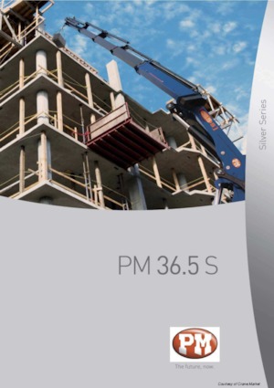 Grues de chargement hydrauliques PM PM 36.5 S