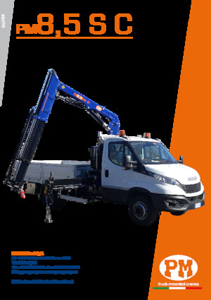 Grues de chargement hydrauliques PM PM 8.5 S C