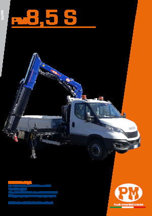 Grues de chargement hydrauliques PM PM 8.5 S