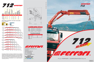 Grues de chargement hydrauliques Ferrari® SC 712 A4 