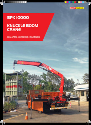 Grues de chargement hydrauliques Sany SPK 10000 C