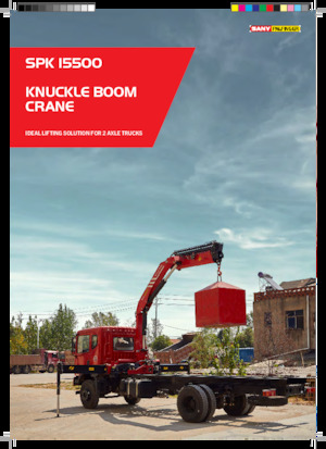 Grues de chargement hydrauliques Sany SPK 15500 C