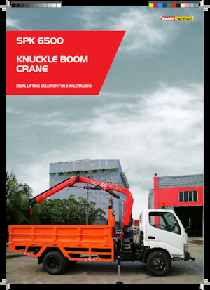 Grues de chargement hydrauliques Sany SPK 6500 A