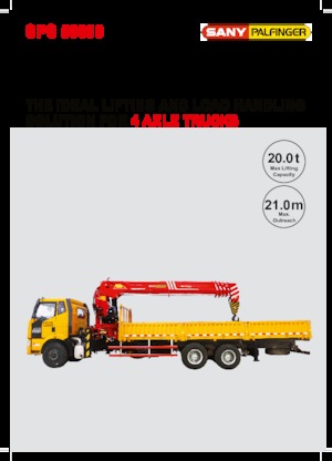 Grues de chargement hydrauliques Sany SPS 50000 B 