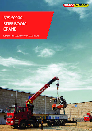 Grues de chargement hydrauliques Sany SPS 50000 C