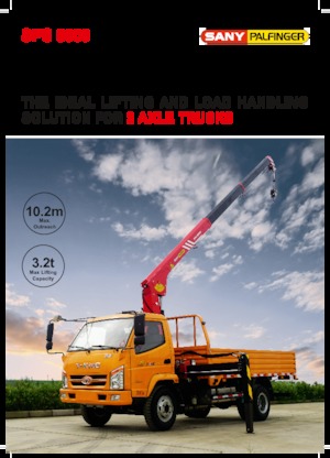 Grues de chargement hydrauliques Sany SPS 8000 A