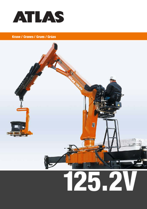 Grues de chargement hydrauliques T-Atlas TLC 125.2 V A 11