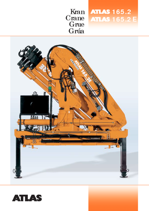 Grues de chargement hydrauliques T-Atlas TLC 165.2 E A 2
