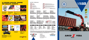 Grues de chargement hydrauliques Amco Veba VR85-8 S 