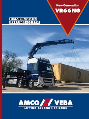 Grues de chargement hydrauliques Amco Veba VR66NG-6 S 
