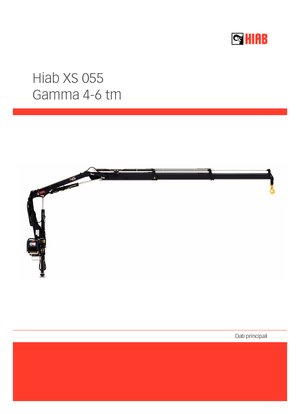 Grues de chargement hydrauliques Hiab XS 055 B-2 Duo