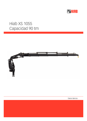 Grues de chargement hydrauliques Hiab XS 1055 E-6 HIPRO Jib 175 X-5 JDC