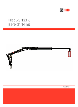 Grues de chargement hydrauliques Hiab XS 133 K-2 PRO