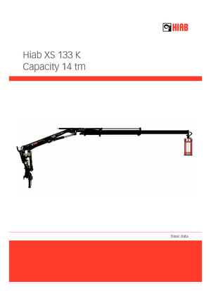 Grues de chargement hydrauliques Hiab XS 133 K-2 PRO