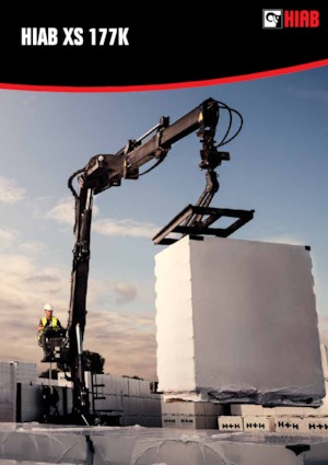 Grues de chargement hydrauliques Hiab XS 177 K-2 PRO