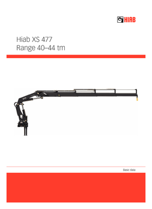 Grues de chargement hydrauliques Hiab XS 477 E-8 HIDUO