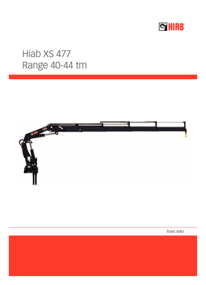 Grues de chargement hydrauliques Hiab XS 477 E-8 HIPRO CD